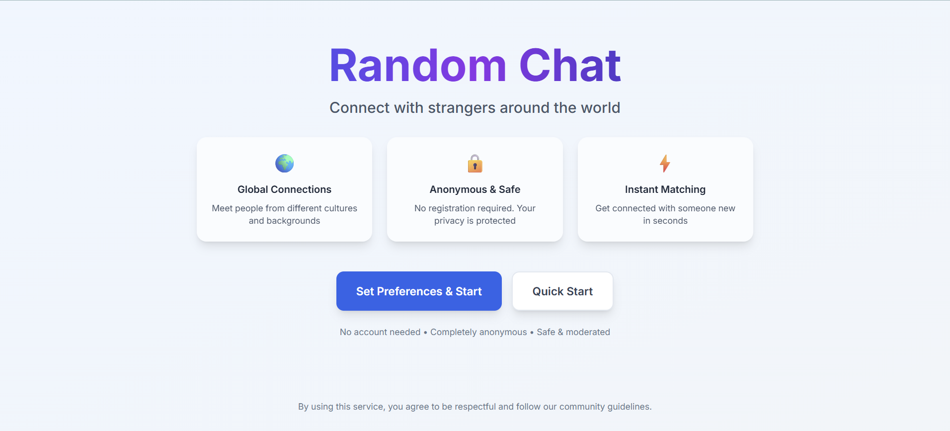 OmeChat - Random Chat Application #8